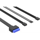 Корпус ID-Cooling View 500 черный без БП mATX 9x120mm 1xUSB2.0 1xUSB3.0 audio bott PSU
