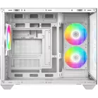 Корпус ID-Cooling View 500 белый без БП mATX 9x120mm 1xUSB2.0 1xUSB3.0 audio bott PSU