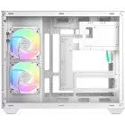 Корпус ID-Cooling View 500 белый без БП mATX 9x120mm 1xUSB2.0 1xUSB3.0 audio bott PSU