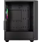 Корпус ID-Cooling Ware 300 черный без БП mATX 6x120mm 2xUSB2.0 1xUSB3.0 audio bott PSU