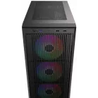 Корпус ID-Cooling Ware 300 черный без БП mATX 6x120mm 2xUSB2.0 1xUSB3.0 audio bott PSU