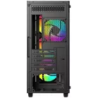 Корпус ID-Cooling Ware 300 черный без БП mATX 6x120mm 2xUSB2.0 1xUSB3.0 audio bott PSU
