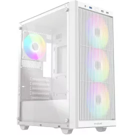 Корпус ID-Cooling Ware 300 белый без БП mATX 6x120mm 2xUSB2.0 1xUSB3.0 audio bott PSU
