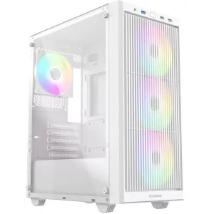  IDCooling Ware 300 mATX 6x120mm 2xUSB20 1xUSB30 audio bott PSU