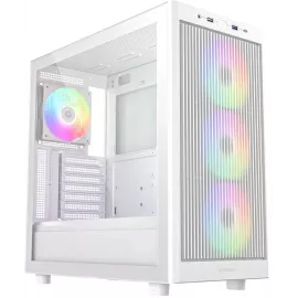 Корпус ID-Cooling Ware 510 белый без БП ATX 7x120mm 5x140mm 1xUSB2.0 1xUSB3.0 audio bott PSU