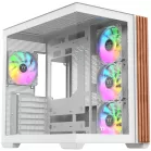 Корпус Thermaltake View 380 WS Snow белый без БП ATX 6x120mm 2x140mm 2xUSB3.0 audio bott PSU