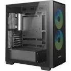 Корпус Deepcool CG580 MESH 2F черный без БП ATX 10x120mm 3x140mm 2xUSB3.0 audio bott PSU