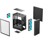 Корпус Deepcool CC560 ARGB V3 черный без БП ATX 4x120mm 5x140mm 1xUSB3.0 audio bott PSU