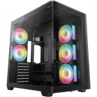 Корпус Deepcool CG590U 5F черный без БП ATX 6x120mm 2x140mm 2xUSB3.0 audio bott PSU