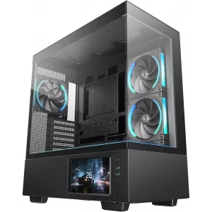  Deepcool CH690 LCD ATX 10x120mm 9x140mm 2xUSB30 audio bott PSU