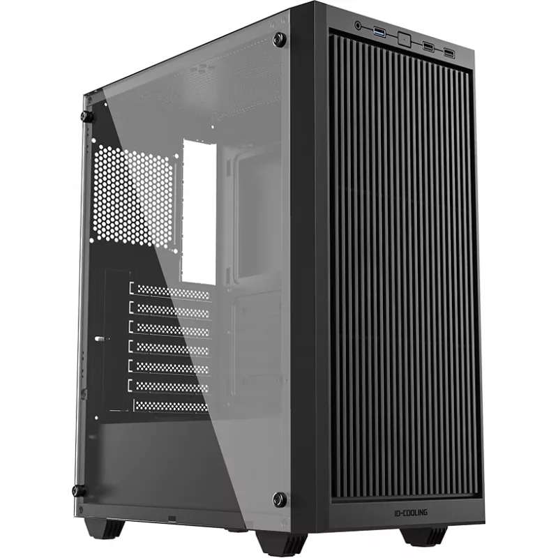 Корпус ID-Cooling Ware 310 черный без БП ATX 6x120mm 2xUSB2.0 1xUSB3.0 audio bott PSU