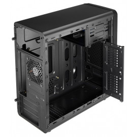 Корпус Aerocool Qs-182 черный без БП mATX 2x120mm 2xUSB2.0 1xUSB3.0 audio