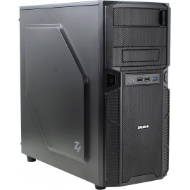 Корпус Zalman Z1 Black Mid Tower (ATX/Micro ATX, без БП, Plastic, Steel, 2x120mm )
