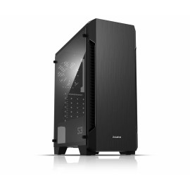 Корпус ZALMAN S3 TG (2xUSB + USB 3.0, 2xAudio, 120мм FAN, прозрачная стенка- закаленное стекло, ATX, без БП)