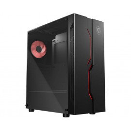 Корпус MSI MAG VAMPIRIC 010M Black Mid-Tower (ATX/mATX/Mini-ITX, без БП, Steel, Plastic, Tempered Glass, HD Audio, USB 