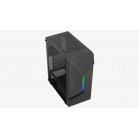 Корпус AeroCool Scape-G-BK-v1 BlackMid Tower (ATX/micro ATX/mini-ITX, без БП, Сталь SPCC, 1x120FAN, RGB> (4711099471539)