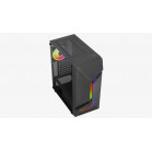 Корпус AeroCool Scape-G-BK-v2 Black Mid Tower ATX/micro ATX/mini-ITX , без БП, Steel, ABS (4711099471546)