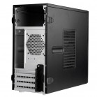 Корпус InWin ENR022 Black Mini Tower (mATX, Без БП, Steel, HD Audio,  USB 2.0 x2, 1x120mm FAN) (6143491)