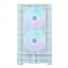 Корпус Zalman P30 Air White Mini-Tower Micro ATX/mini-ITX, без БП, Steel, Plastic , Tempered Glass, 3x140mm ARGB