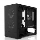 Корпус Zalman P30 Air Black Mini-Tower Micro ATX/mini-ITX, без БП, Steel, Plastic , Tempered Glass, 3x140mm ARGB