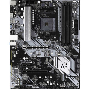  Asrock B550 PHANTOM GAMING 4 SocAM4 AMD B550 4xDDR4 ATX AC97 8ch71 GbLAN RAIDHDMI