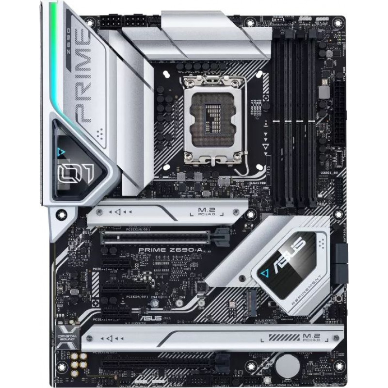 Материнская плата Asus PRIME Z690-A Soc-1700 Intel Z690 4xDDR5 ATX AC`97 8ch(7.1) 2.5Gg RAID+HDMI+DP