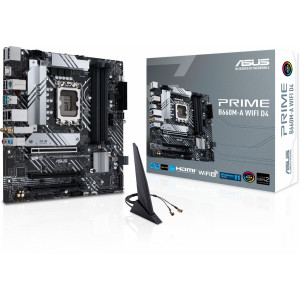  Asus PRIME B660MA WIFI D4 Soc1700 Intel B660 4xDDR4 mATX AC97 8ch71 GbLAN RAIDHDMIDP