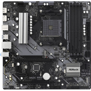  Asrock B550M PHANTOM GAMING 4 SocAM4 AMD B550 4xDDR4 mATX AC97 8ch71 GbLAN RAIDHDMIDP