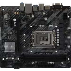  Asrock H610MHVSM2 R20 Soc1700 Intel H610 2xDDR4 mATX AC97 8ch71 GbLANVGAHDMI