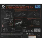 Материнская плата Gigabyte Z790 AORUS ELITE AX Soc-1700 Intel Z790 4xDDR5 ATX AC`97 8ch(7.1) 2.5Gg RAID+HDMI+DP