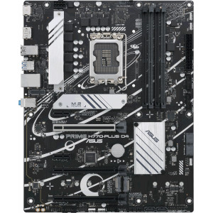  Asus PRIME H770PLUS D4 Soc1700 Intel H770 4xDDR4 ATX AC97 8ch71 25Gg RAIDHDMIDP