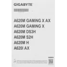 Материнская плата Gigabyte A620M DS3H Socket AM5 AMD A620 4xDDR5 mATX AC`97 8ch(7.1) GbLAN RAID+VGA+HDMI+DP