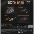 Материнская плата Gigabyte A620M DS3H Socket AM5 AMD A620 4xDDR5 mATX AC`97 8ch(7.1) GbLAN RAID+VGA+HDMI+DP