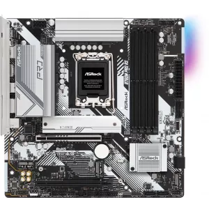  Asrock B760M PRO RS Soc1700 Intel B760 4xDDR5 mATX AC97 8ch71 25Gg RAIDHDMIDP