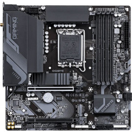 Материнская плата Gigabyte B760M GAMING X AX Soc-1700 Intel B760 4xDDR5 mATX AC`97 8ch(7.1) 2.5Gg RAID+HDMI+DP