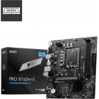 Материнская плата MSI PRO B760M-E Soc-1700 Intel B760 2xDDR5 mATX AC`97 8ch(7.1) GbLAN+VGA+HDMI