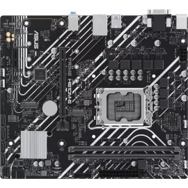 Материнская плата Asus PRIME H610M-E-CSM Soc-1700 Intel H610 2xDDR5 mATX AC`97 8ch(7.1) GbLAN+VGA+HDMI+DP