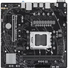 Материнская плата Asus PRIME A620M-E-CSM SocketAM5 AMD A620 2xDDR5 mATX AC`97 8ch(7.1) GbLAN RAID+VGA+HDMI+DP