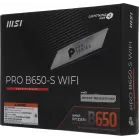 Материнская плата MSI PRO B650-S WIFI Socket AM5 AMD B650 4xDDR5 ATX AC`97 8ch(7.1) 2.5Gg RAID+HDMI+DP