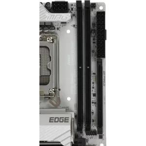  MSI MPG Z890I EDGE TI WIFI Soc1851 Intel Z890 2xDDR5 miniITX AC97 8ch71 5Gigabit RAIDHDMI