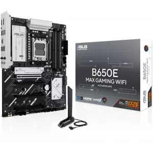  Asus B650E MAX GAMING WIFI Socket AM5 AMD B650 4xDDR5 ATX AC97 8ch71 25Gg RAIDHDMIDP
