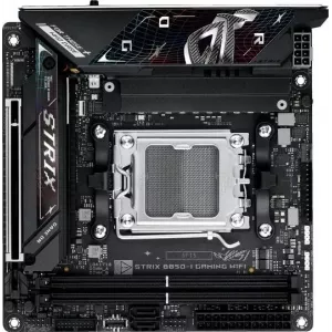  Asus ROG STRIX B850I GAMING WIFI Socket AM5 AMD B850 2xDDR5 miniITX AC97 8ch71 25Gg RAIDHDMI