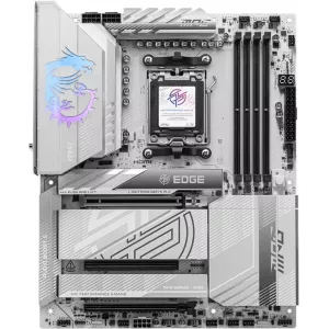  MSI MPG X870E EDGE TI WIFI Socket AM5 AMD X870E 4xDDR5 ATX AC97 8ch71 5Gigabit RAIDHDMI