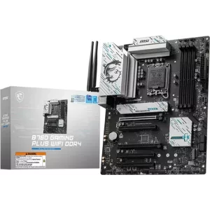  MSI B760 GAMING PLUS WIFI DDR4 Soc1700 Intel B760 4xDDR4 ATX AC97 8ch71 25GgHDMIDP