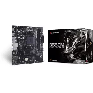  Biostar B550MT SocAM4 AMD B550 2xDDR4 mATX AC97 8ch71 GbLAN RAIDHDMIDP