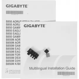 Материнская плата Gigabyte B850M FORCE WIFI6E Socket AM5 AMD B850 2xDDR5 mATX AC`97 8ch(7.1) 2.5Gg RAID+HDMI+DP