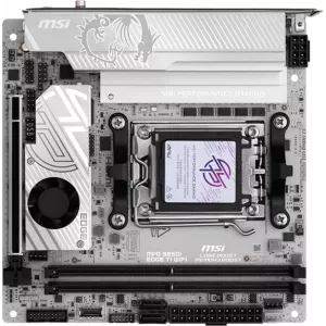  MSI MPG B850I EDGE TI WIFI Socket AM5 AMD B850 2xDDR5 miniITX AC97 8ch71 5Gigabit RAIDHDMI