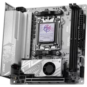  MSI MPG B850I EDGE TI WIFI Socket AM5 AMD B850 2xDDR5 miniITX AC97 8ch71 5Gigabit RAIDHDMI