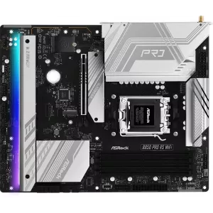  Asrock B850 PRO RS WIFI Socket AM5 AMD B850 4xDDR5 ATX AC97 8ch71 25Gg RAIDHDMI