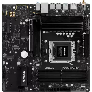  Asrock B850M PROA WIFI Socket AM5 AMD B850 4xDDR5 mATX AC97 8ch71 25Gg RAIDHDMIDP